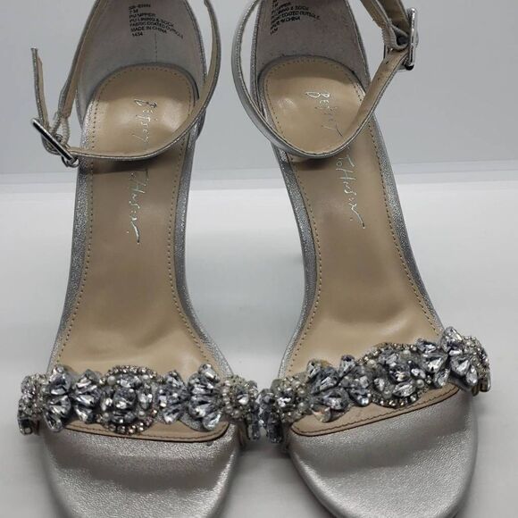 BETSEY JOHNSON Erin Crystal Embellished Sandal - Picture 7 of 10